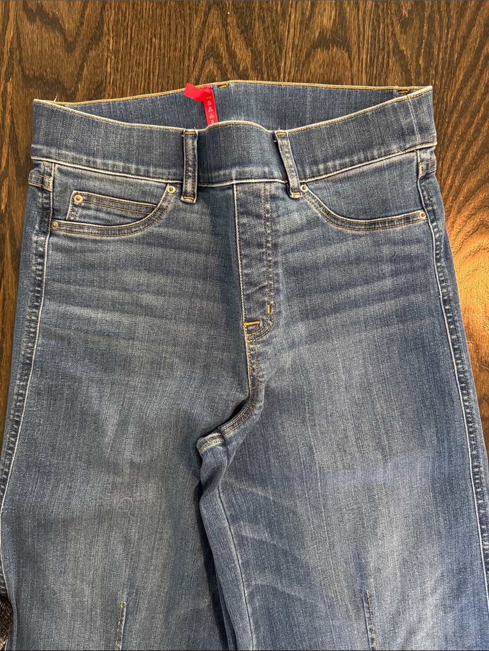 Spanx Wide Leg Seamed Front Jeans - Medium - Picture 5 of 9